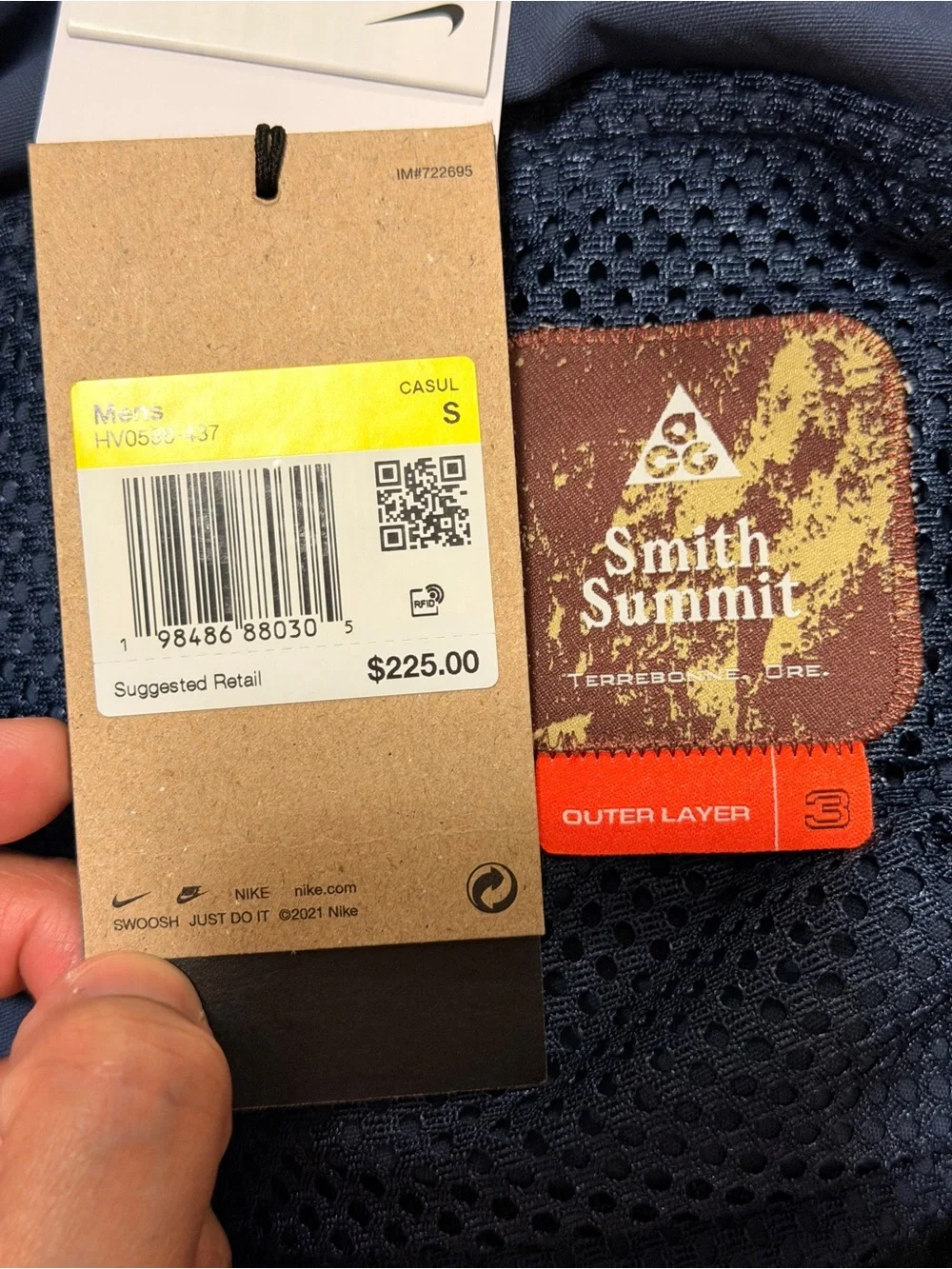 Nike ACG Smith Summit Jacket UV men’s Small